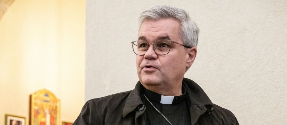 Erzbischof Udo Markus Bentz spricht