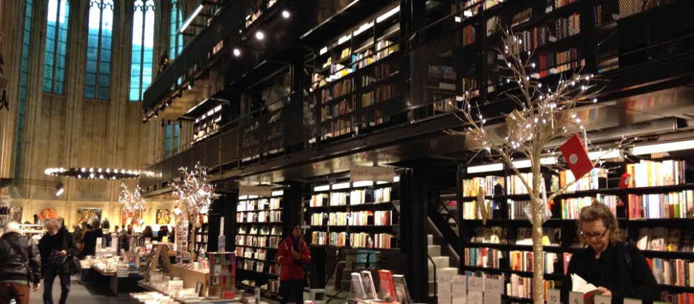 Das frühere Dominikanerkloster in Maastricht ist heute eine vielbesuchte Buchhandlung.