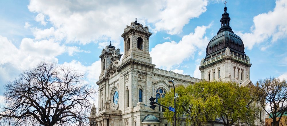 Die Saint Mary-Kathedrale in Mineapolis.