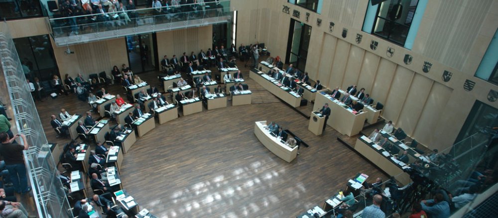 Aufnahme aus einer Plenarsitzung des Bundesrates.