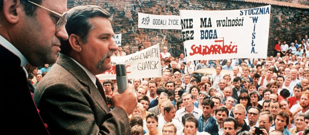 Archivfoto einer Demonstration