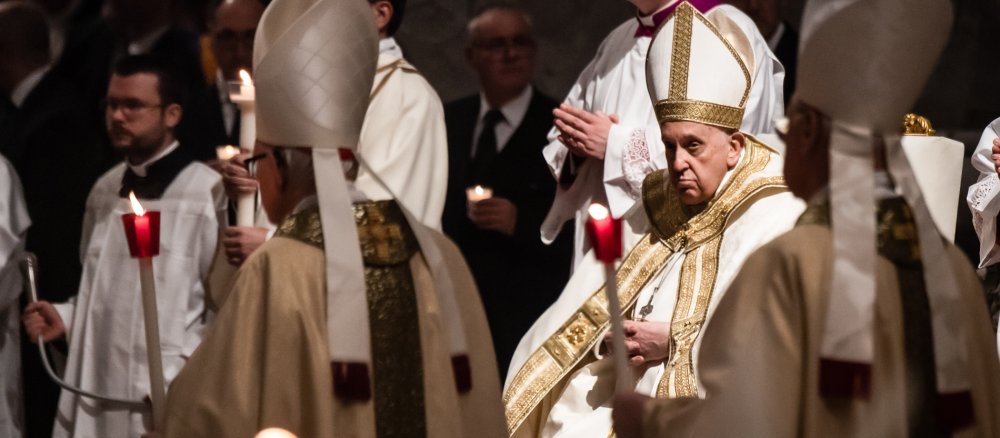 Easter Vigil with Pope Francis