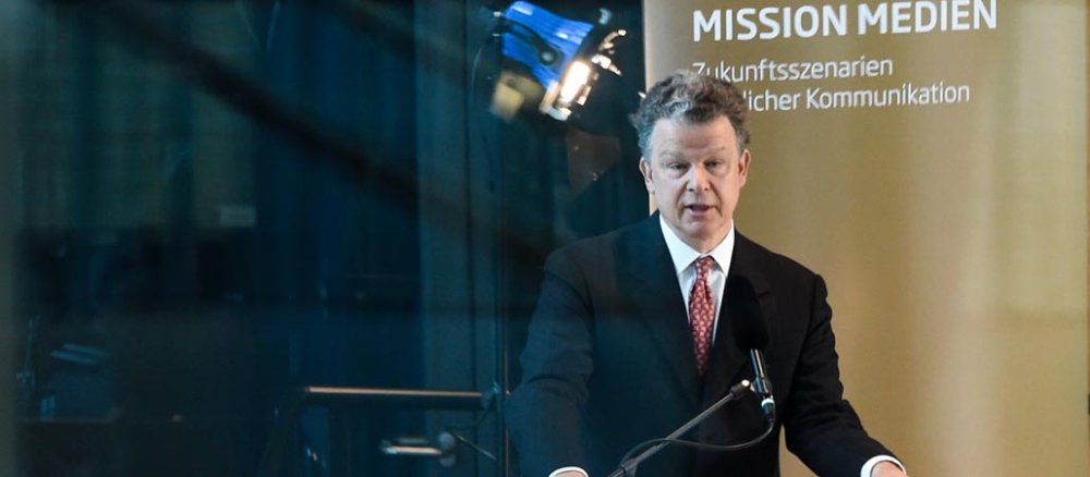 Paul-Bernhard Kallen, Vorstandsvorsitzender Hubert Burda Media AG beim Katholischen Medienkongress 2014.