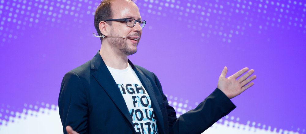 Markus Beckedahl, der Chefredakteur von netzpolitik.org