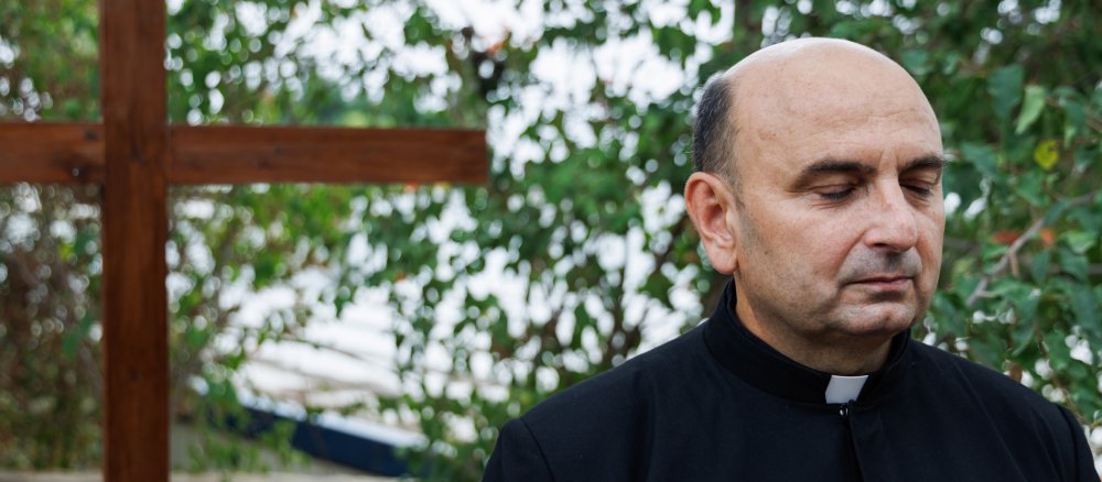 Gabriel Romanelli, Catholic priest of Gaza City