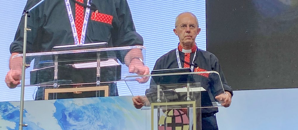 Anglikaner-Primas Justin Welby bei der Lambeth-Konferenz
