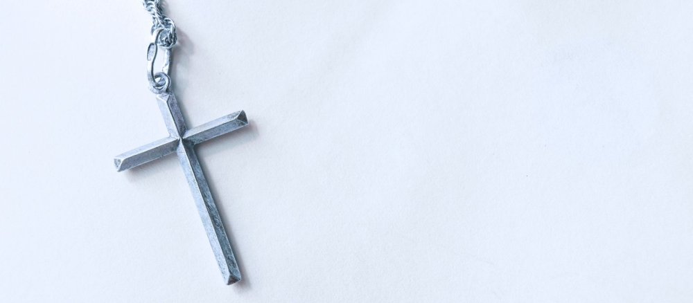 silbernes Kreuz