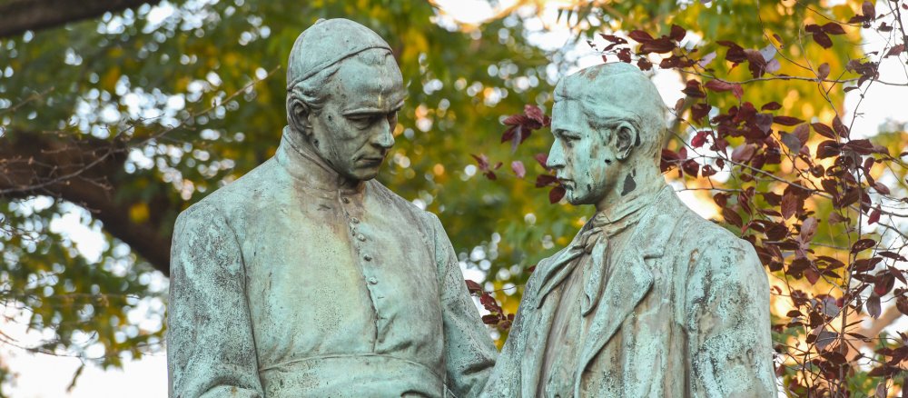 Adolph-Kolping-Denkmal am Kolpingplatz in Köln