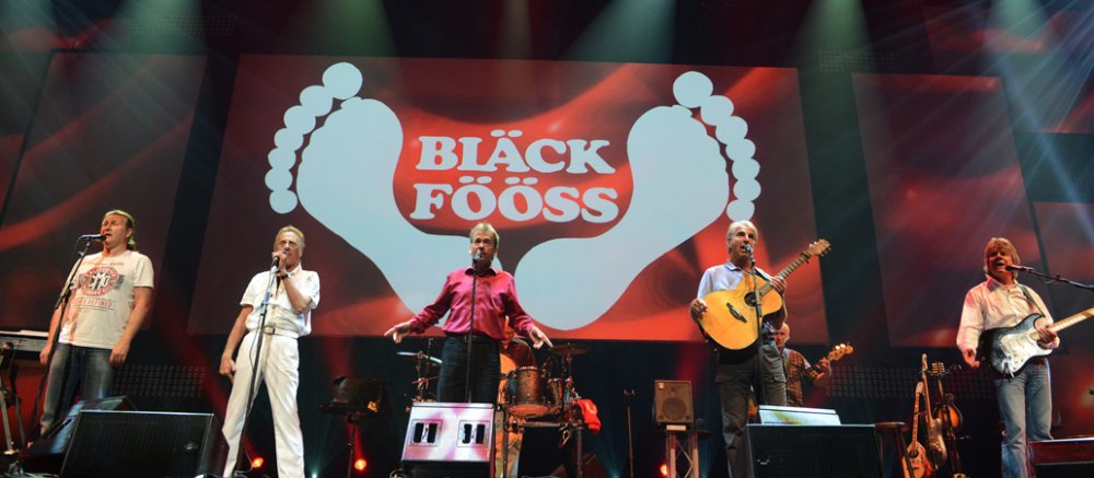 Die Kölner Mundart Band "Bläck Fööss" spielte auf dem "Fest im Glauben"-Konzert in der Lanxess Arena.