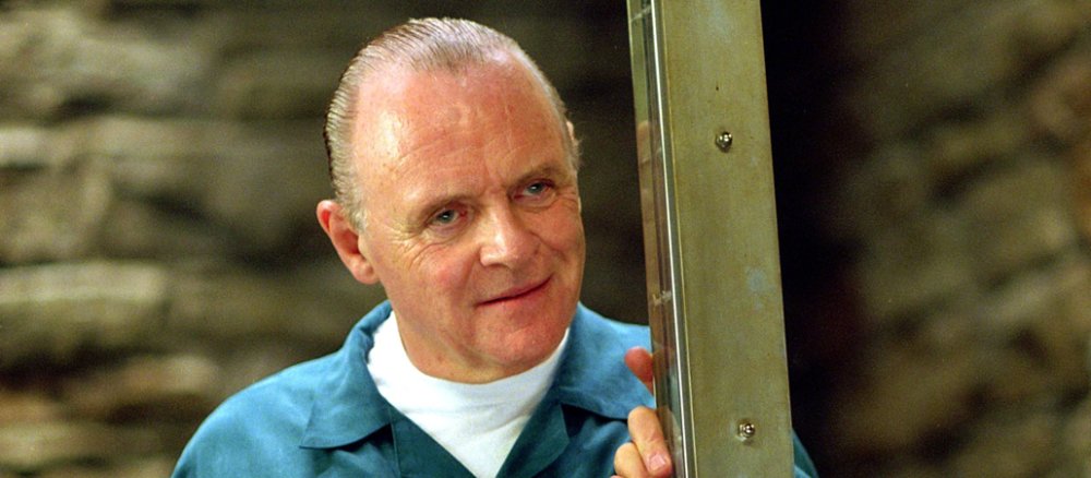 Anthony Hopkins spielt im Film "Roter Drache" den Kannibalen Hannibal Lecter.
