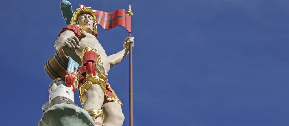 Floriansfigur in Bad Tölz