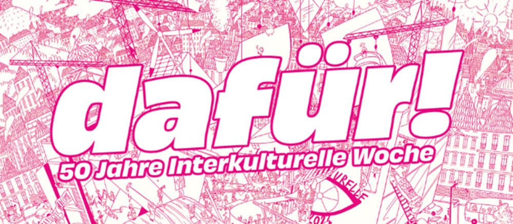 Die Interkulturelle Woche findet 2025 unter dem Motto "Dafür" zum 50. Mal statt