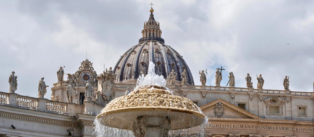 Brunnen auf dem Petersplatz