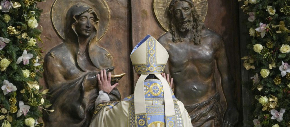 Öffnung der Heiligen Pforte an Santa Maria Maggiore