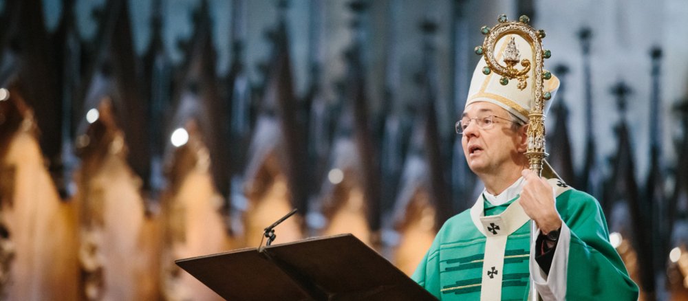 Erzbischof Ludwig Schick im Bamberger Dom