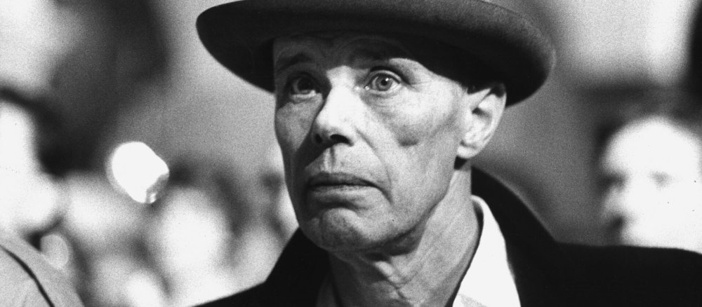 Der deutsche Künstler Joseph Beuys