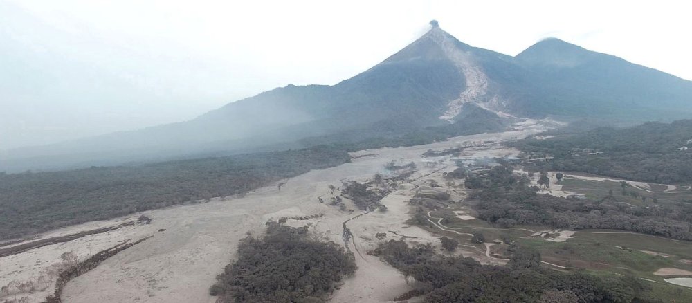 Ausbruch des Vulkans Fuego in Guatemala