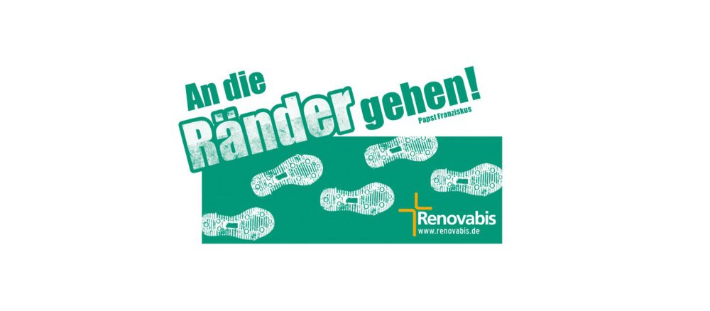 Das Motto der Pfingstaktion von Renovabis 2015: "An die Ränder gehen".