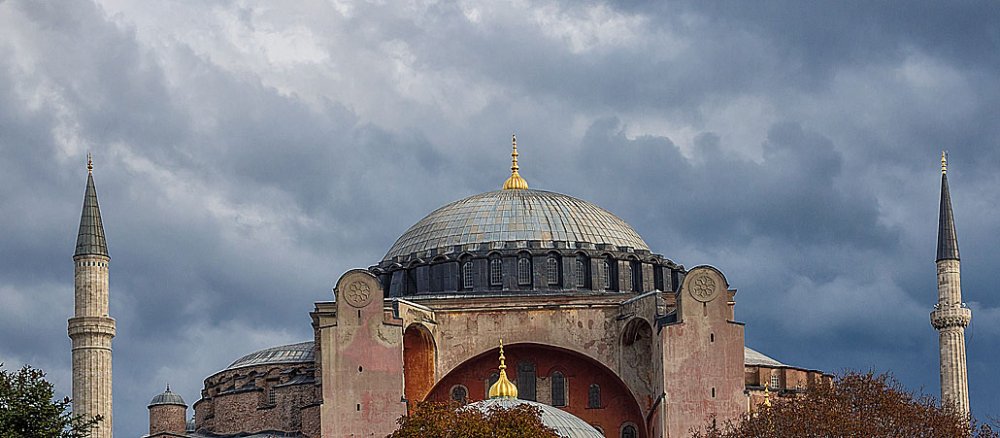 Die Hagia Sophia in Istanbul.