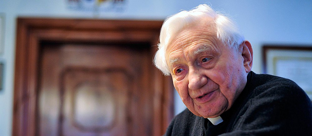 Georg Ratzinger ist der Bruder des emeritierten Papstes Benedikt XVI.