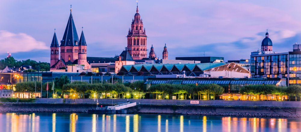 Blick auf den Mainzer Dom.