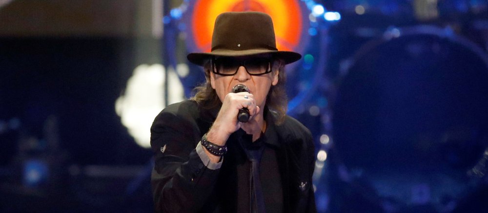 Musiker Udo Lindenberg bei einem Auftritt