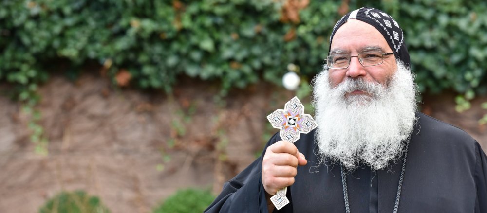 Bischof Anba Damian ist als Generalbischof der höchste Vertreter der koptisch-orthodoxen Kirche in Deutschland.