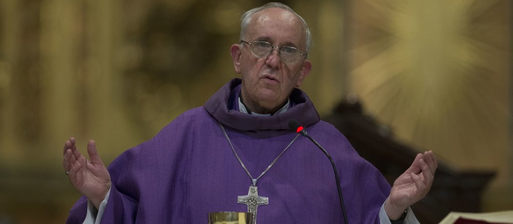 Der damalige Erzbischof von Buenos Aires und späterer Papst Franziskus, Kardinal Jorge Bergoglio.
