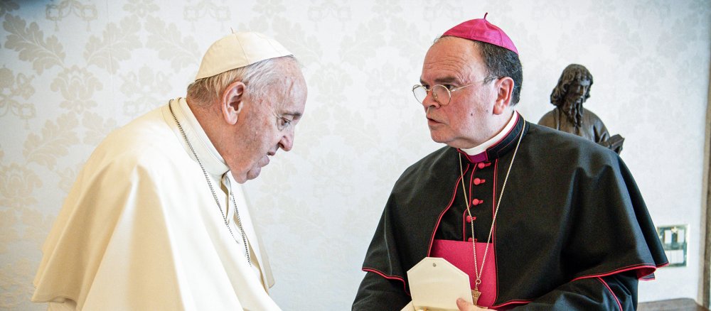 Bischof Meier bei Papst Franziskus