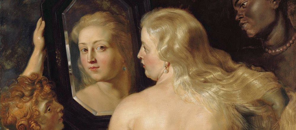 Ein Bild der Venus von Maler Paul Rubens.