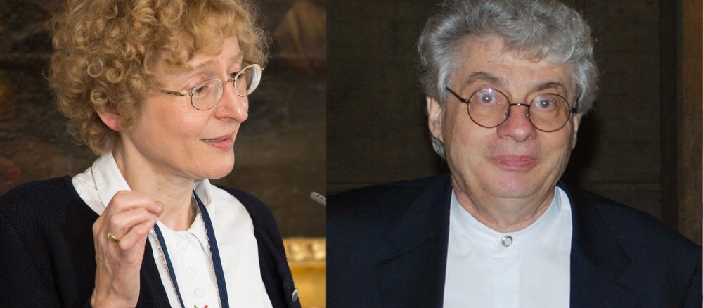 Marianne Schlosser und Mario Botta, die Ratzinger-Preisträger 2018