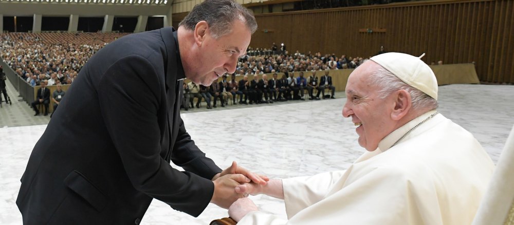 Angel Fernandez Artime and Pope Francis