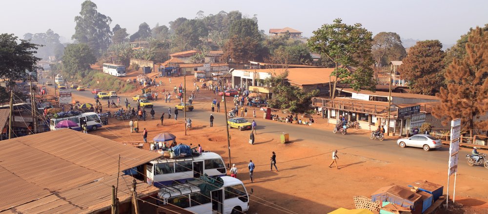 Dorf bei Bamenda in Kamerun
