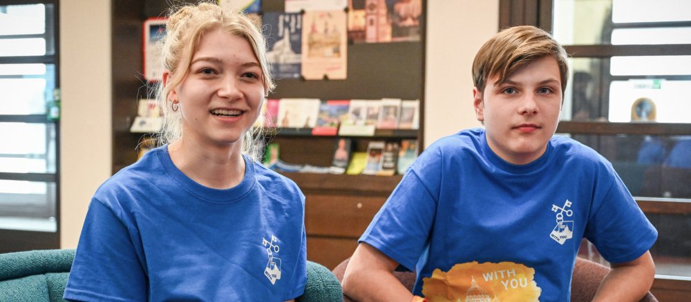 Mia Rothermel und Philipp Bader