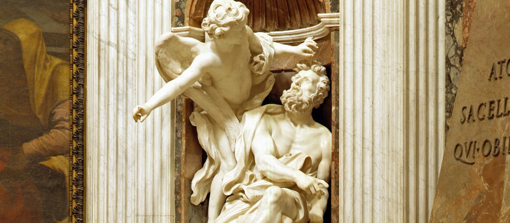 Bernini, Habakuk und der Engel