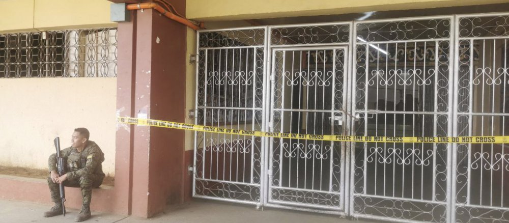 Lockdown after attack in the Philippines