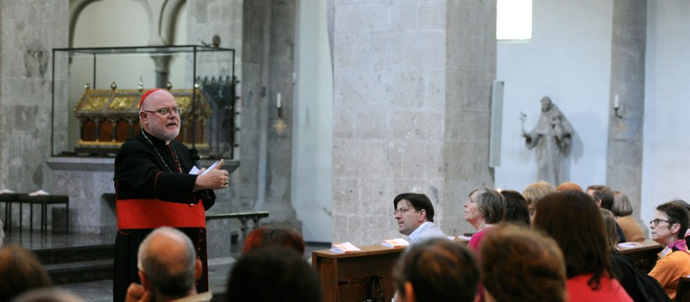 Katechese mit Reinhard Kardinal Marx in St. Pantaleon am 7. Juni 2013.
