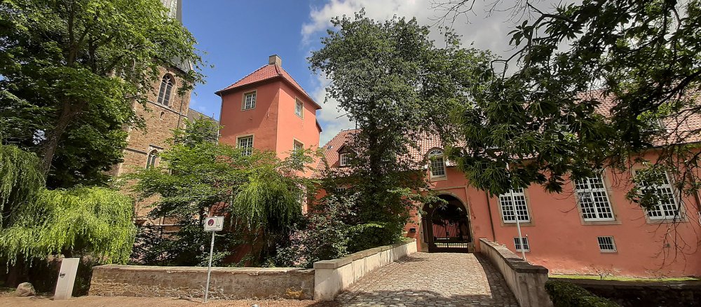 Blick auf das Kloster Lage im niedersächsischen Rieste