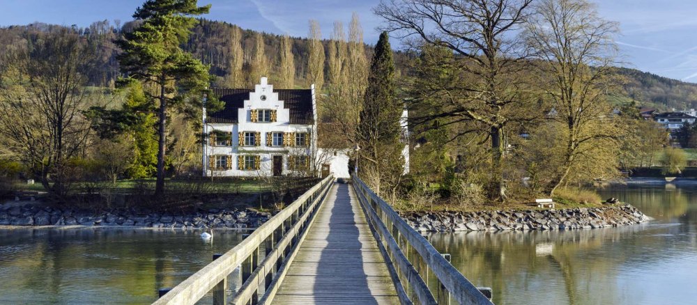 Die Klosterinsel Werd bei Stein am Rhein