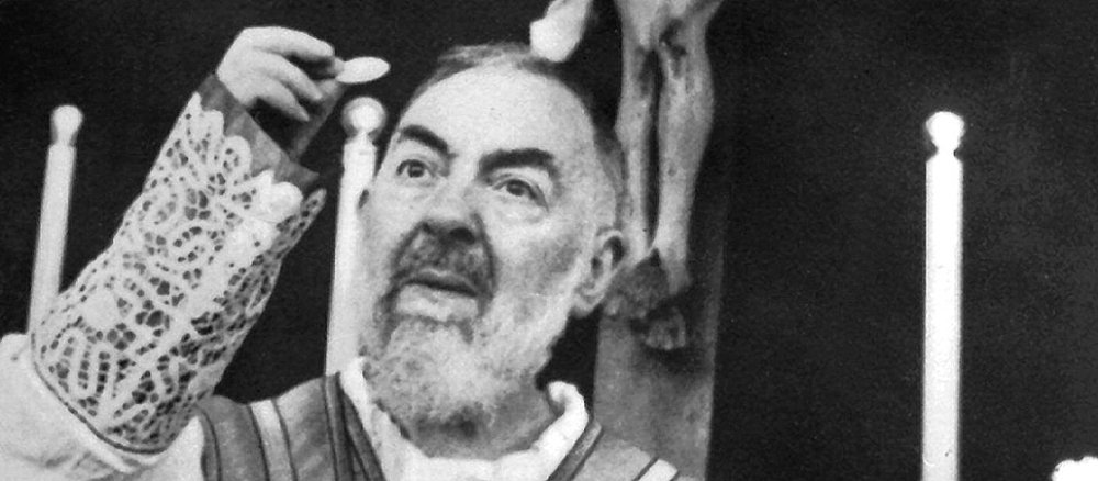 Der 2002 heiliggesprochene Pater Pio (1887-1969).