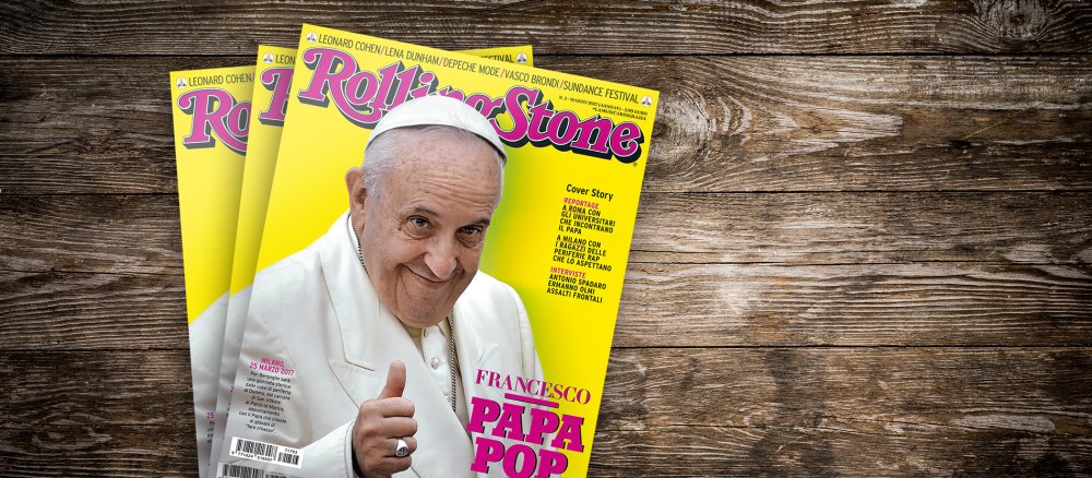 Cover des Rolling Stone mit Franziskus
