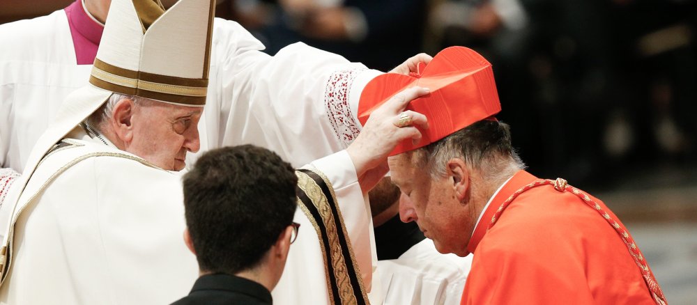 Papst Franziskus und Robert Walter McElroy
