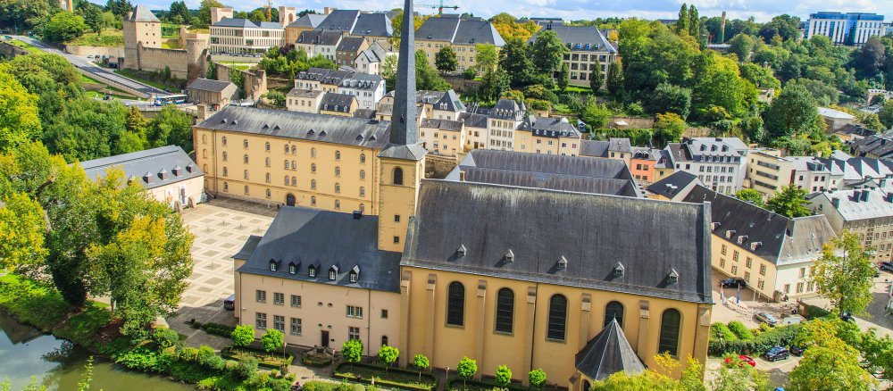 Die Abtei Neumünster in Luxemburg.