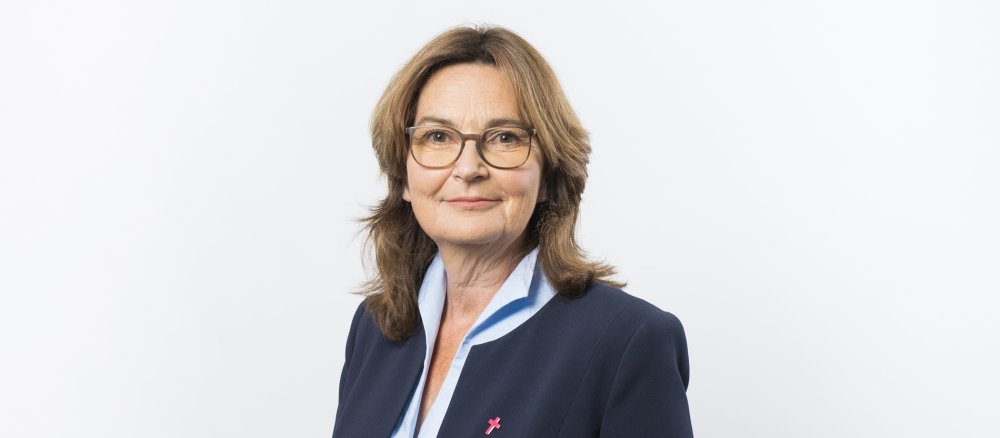 The Federal Chairwoman of the kfd, Mechthild Heil