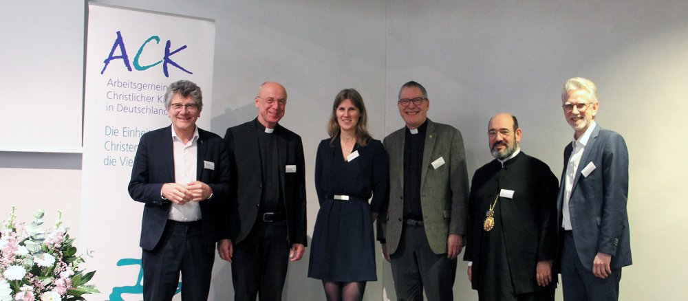 Der am 19. März 2025 gewählte Vorstand der Arbeitsgemeinschaft Christlicher Kirchen.
