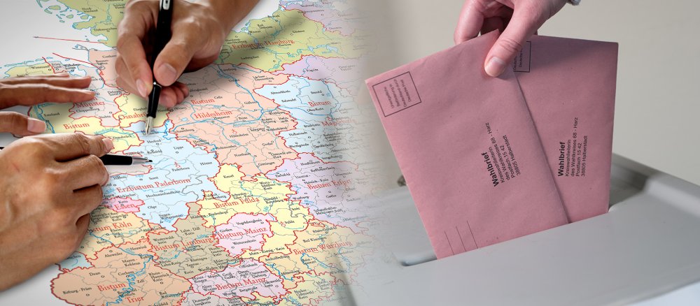 Aktionen der Bistümer zur Bundestagswahl