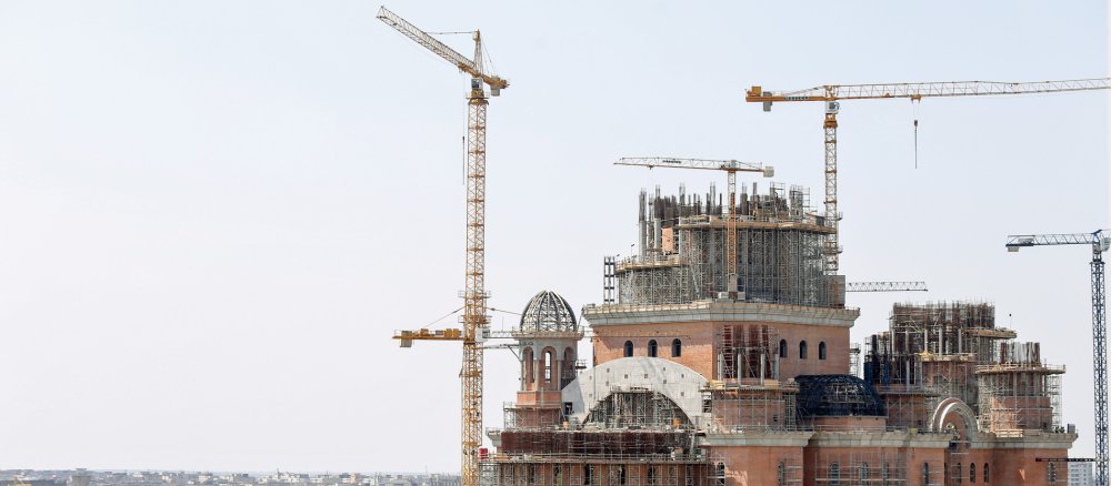Die Kathedrale der Erlösung des Volkes in Bukarest