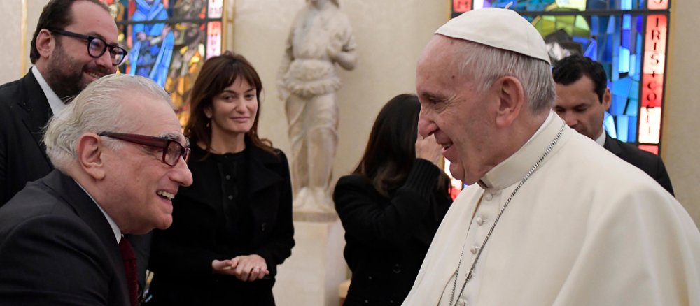 Papst Franziskus hat im Vatikan den Oscar-Preisträger Martin Scorsese empfangen.