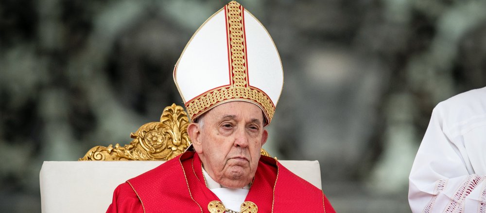Pope Francis on Palm Sunday