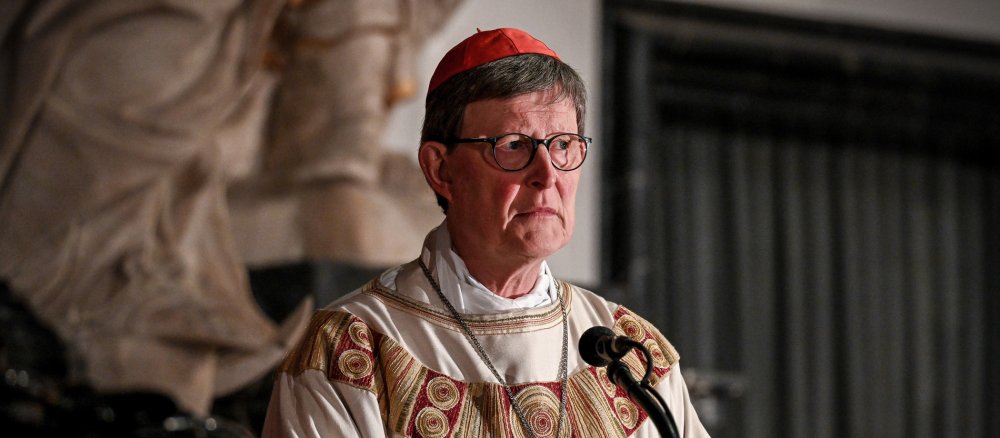 Kardinal Rainer Maria Woelki spricht bei einer Eucharistiefeier